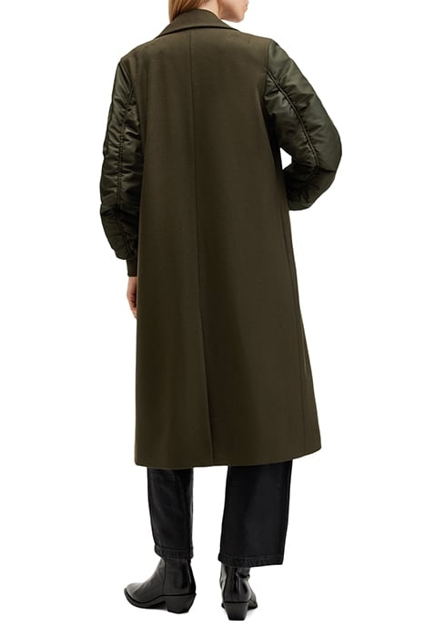 PAULAH COAT KHAKI GREEN 3