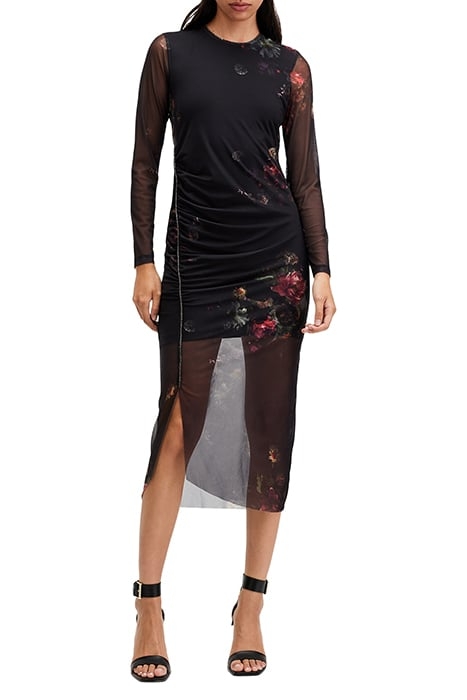 NORA SPARKLE DRESS MORTEM BLACK 1