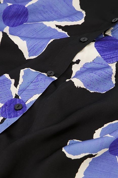 GABRIEL BLOUSE BLACK/CORNFLOWER BLU 5