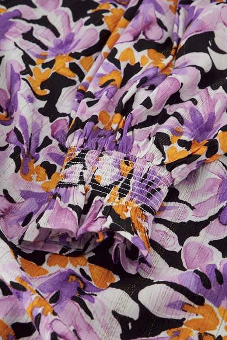 WILLOW DRESS COOKIE CARAMEL/GRAPE 5