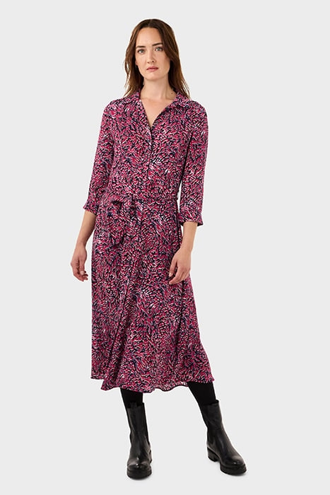 LONG DRESS WITH PRINT RED BUD 1