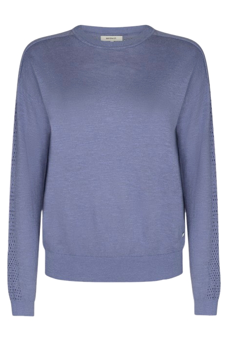 PULLOVER LONG SLEEVES BLUE ICE 5