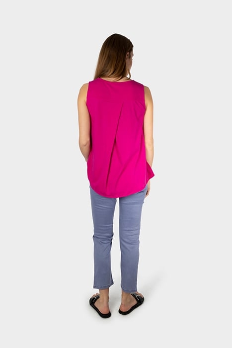 SLEEVELESS T-SHIRT FESTIVAL FUCHSIA 4