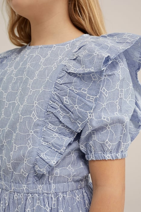 DRESS MID LENGTH ICE BLUE 5