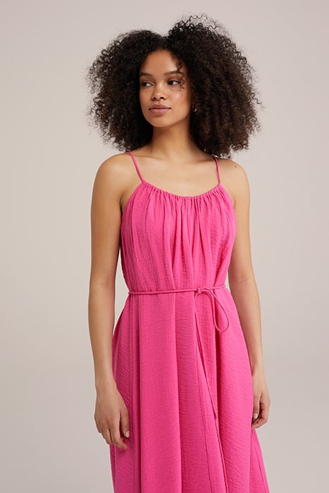 DRESS MID LENGTH PINK 5