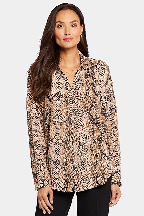 BECKY BLOUSE VICTORIAN PYTHON PINK 5