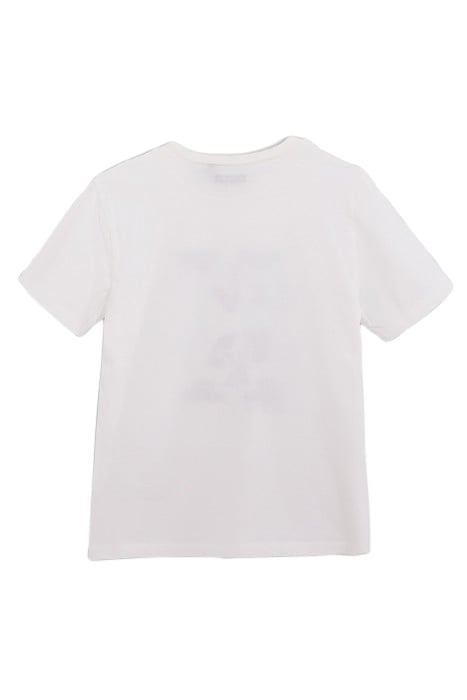 BOY'S ECRU T-SHIRT MAXI MONOGRAMMED CARS 2