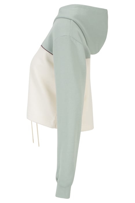 LAAGNA BLOCKED HOODY JADEITE-ANTIQUE WHITE 6