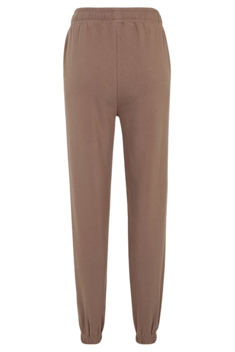 LINNA HIGH WAIST GRAPHIC SWEAT PANTS DEEP TAUPE 5