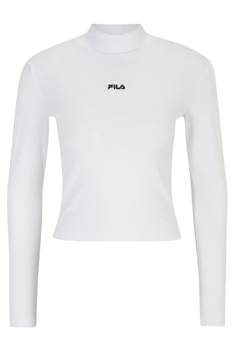 LINNUSE CROPPED TURTLE NECK BRIGHT WHITE 3