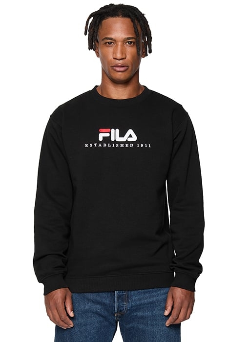 BOLLWILLER CREW SWEAT BLACK 1