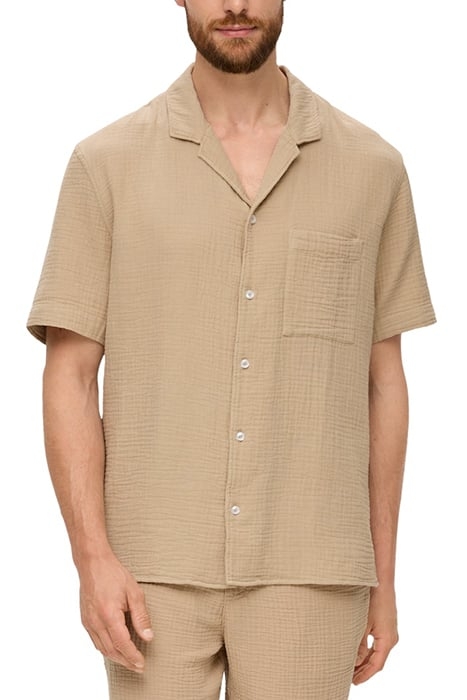 S.OLIVER SHIRTS BROWN 1