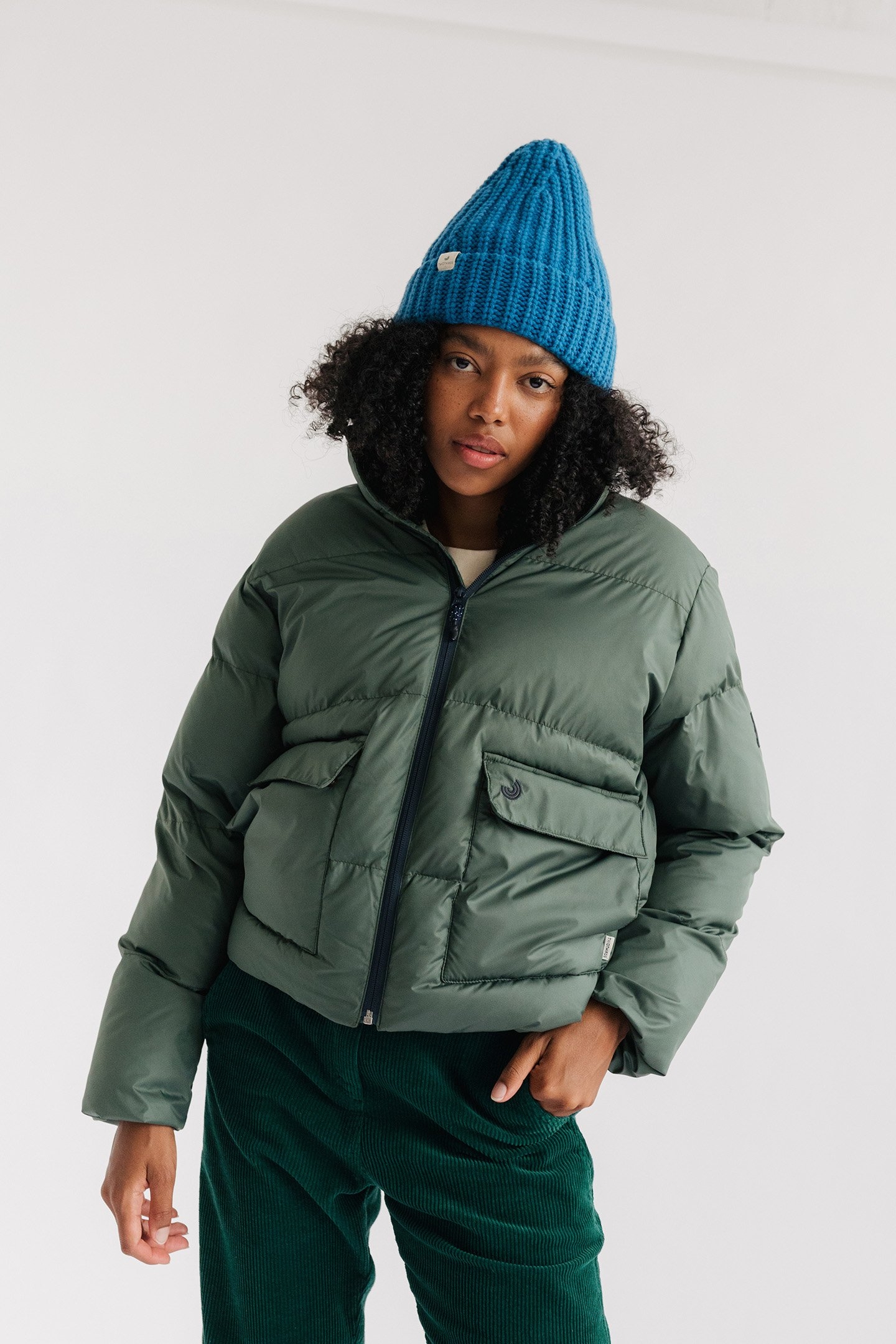 RIBBED BEANIE - OCEAN 2