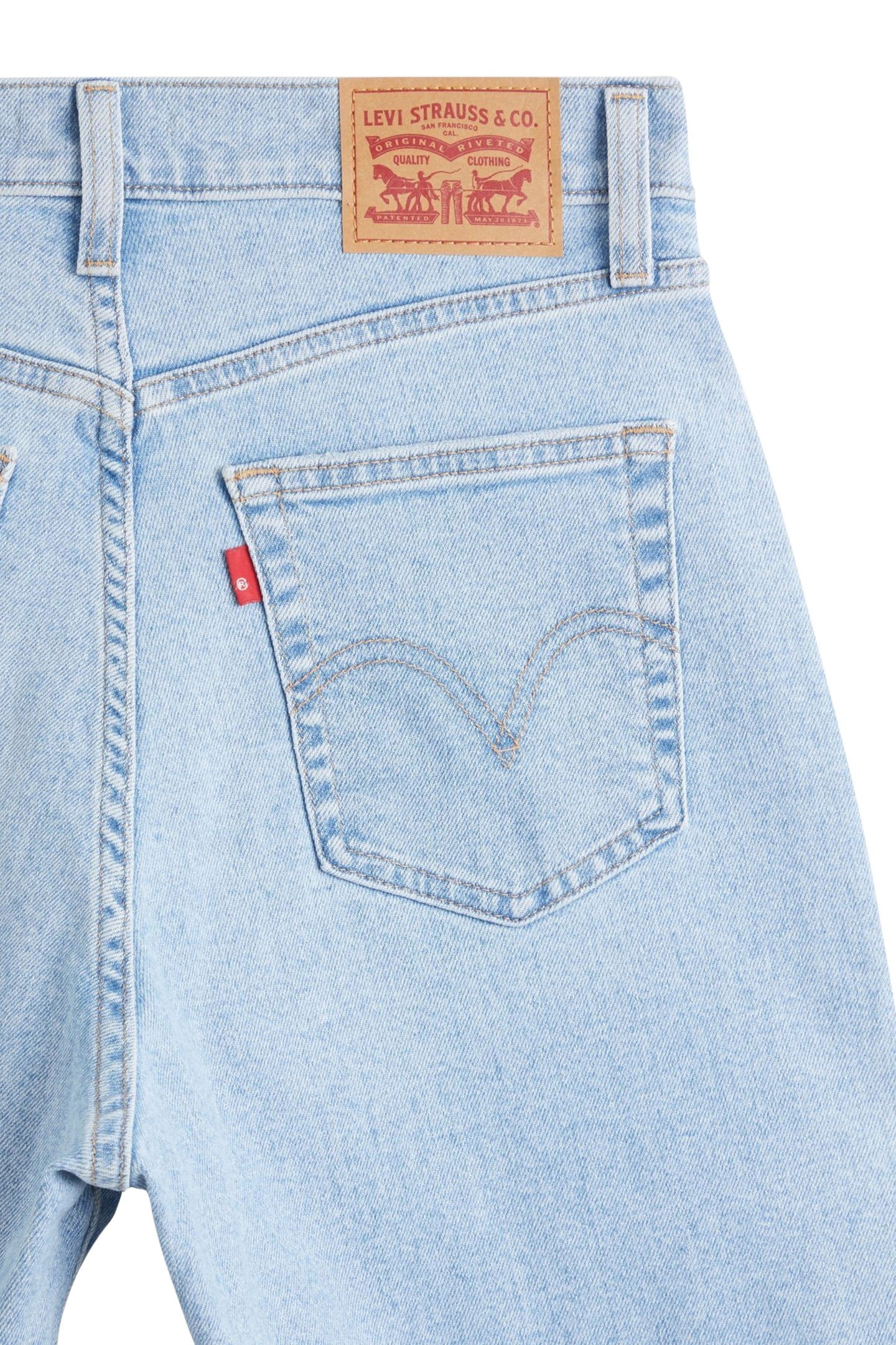 HIGH WAISTED TAPERED MOM JEANS 8