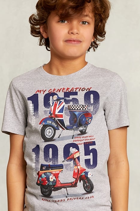 NORMAL FIT BASIC T-SHIRT GREY 4