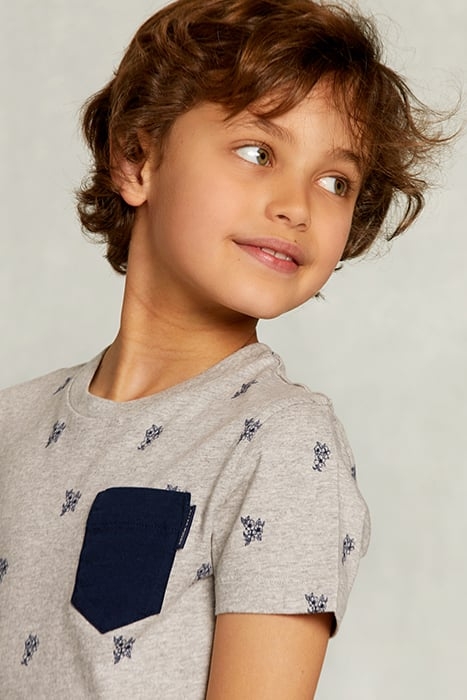 CUSTOM FIT GREY T-SHIRT 4