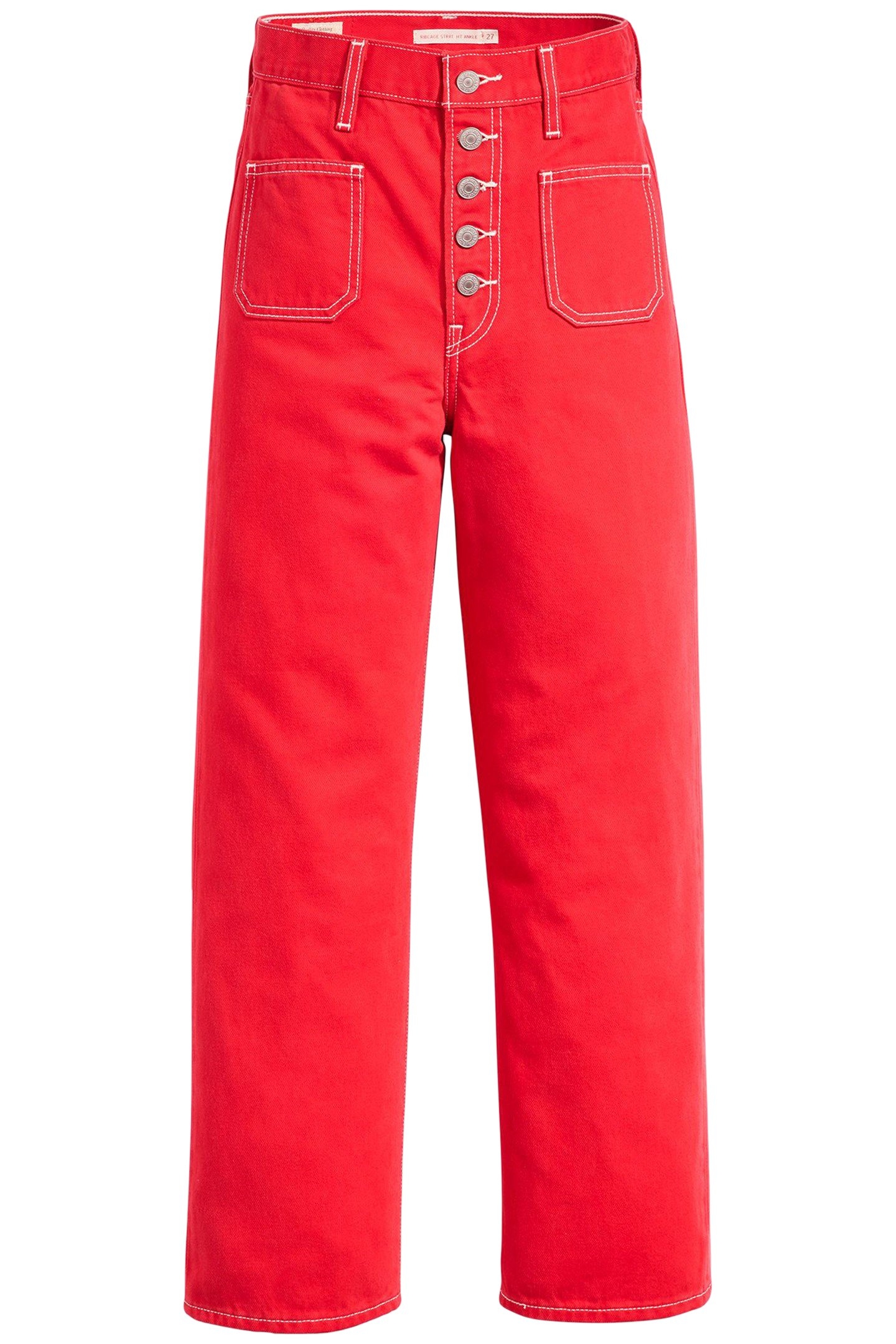 RIBCAGE STRAIGHT PATCH POCKET JEANS 4