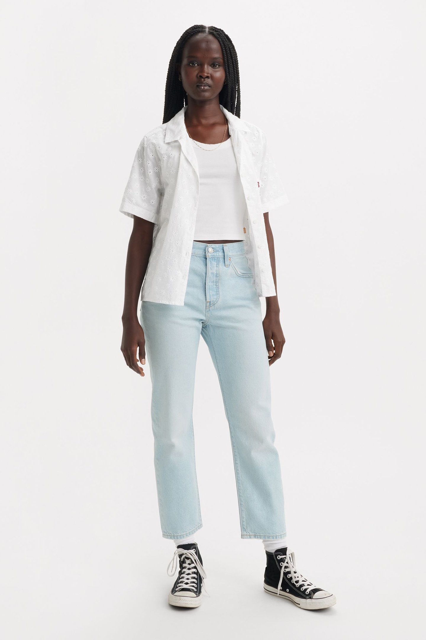 501® ORIGINAL LIGHTWEIGHT CROPPED JEANS 4