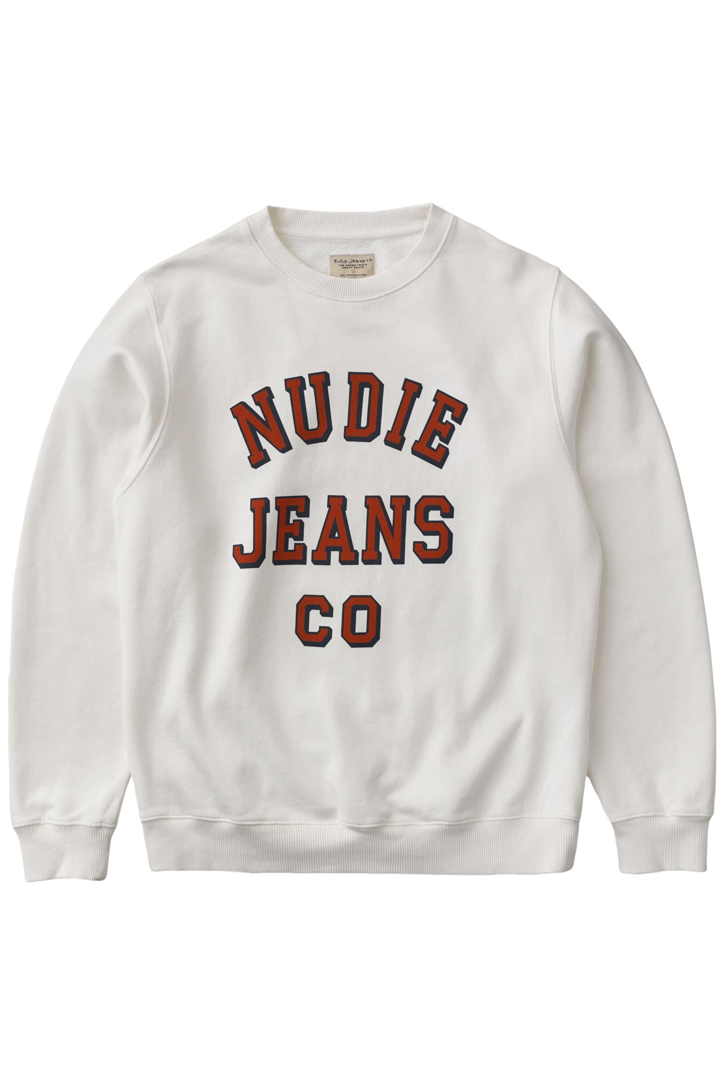 LASSE NUDIE JEANS CO CHALK WHITE 3