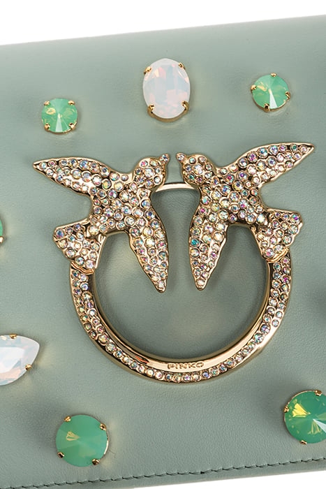 LOVE CLICK MINI PELLE LISCIA C OCEAN WAVE-SHINY GOLD 5