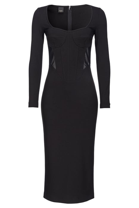 ANACLETO DRESS BLACK 3