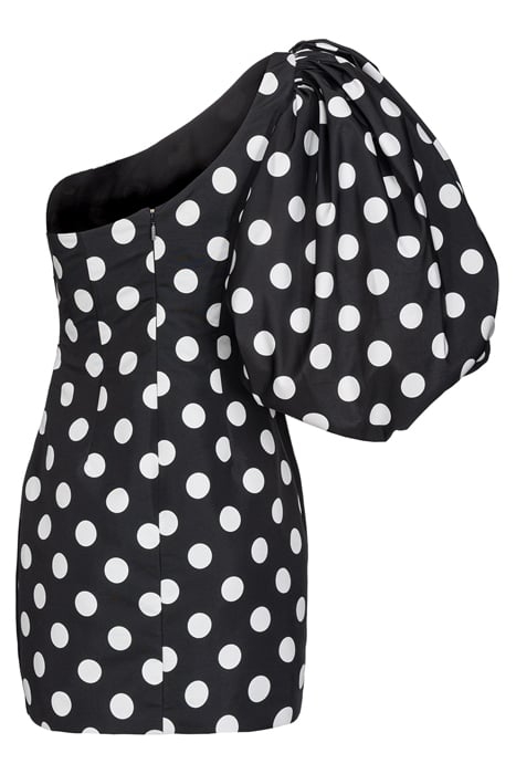 CEDRO DRESS BLACK/WHITE 3