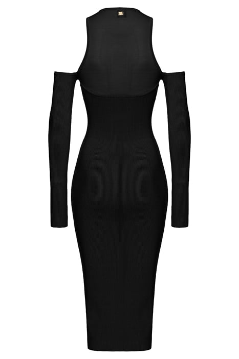 CONIGLIO DRESS BLACK 2