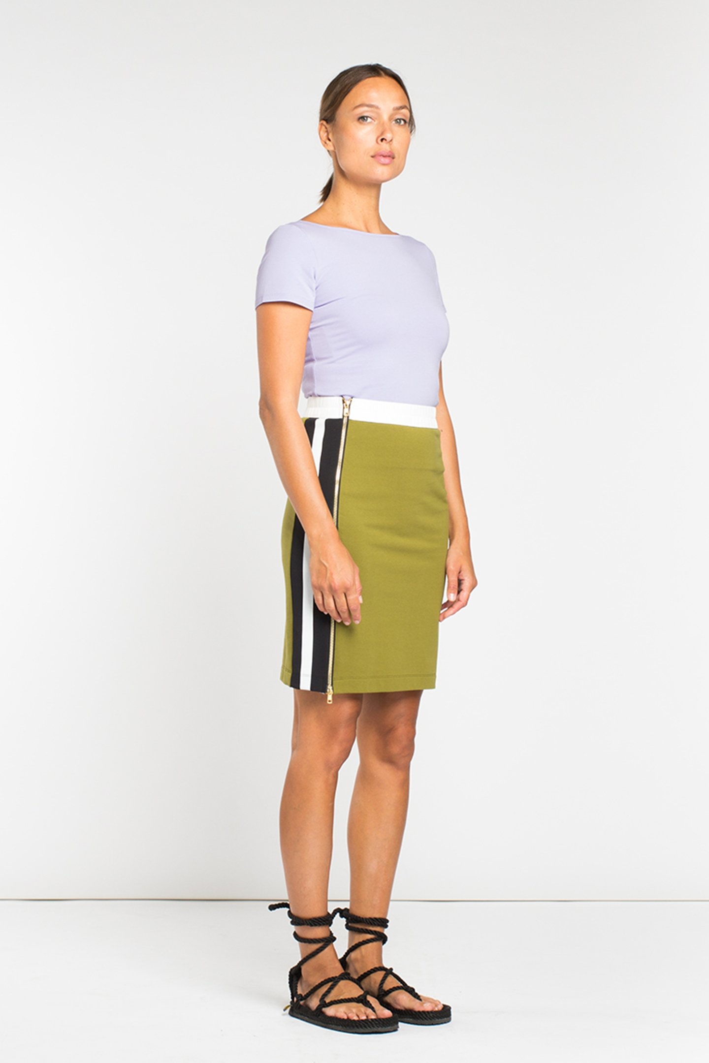 SKIRT RIPPLE NYLON PALMIER 5