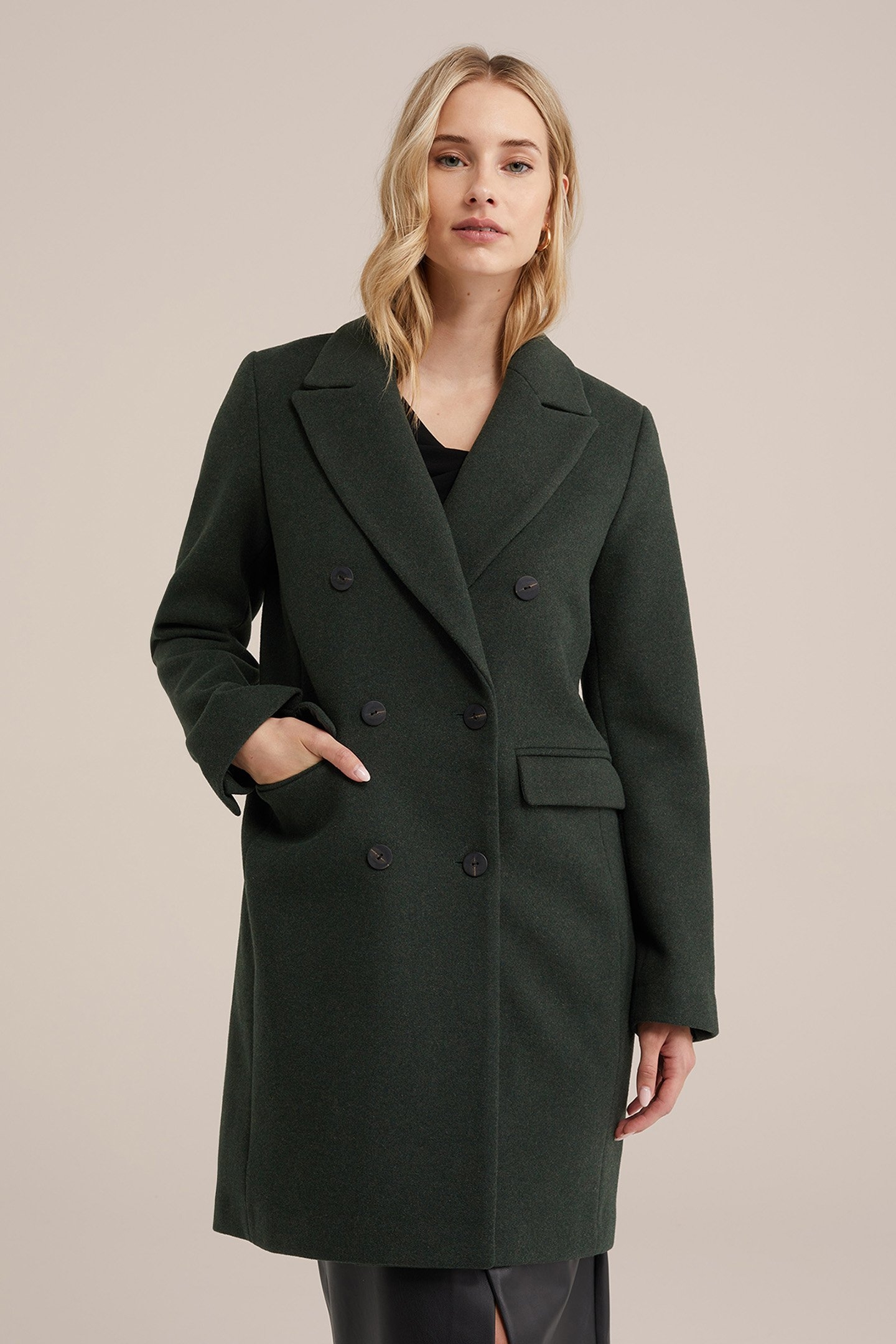 COAT DARK GREEN 1