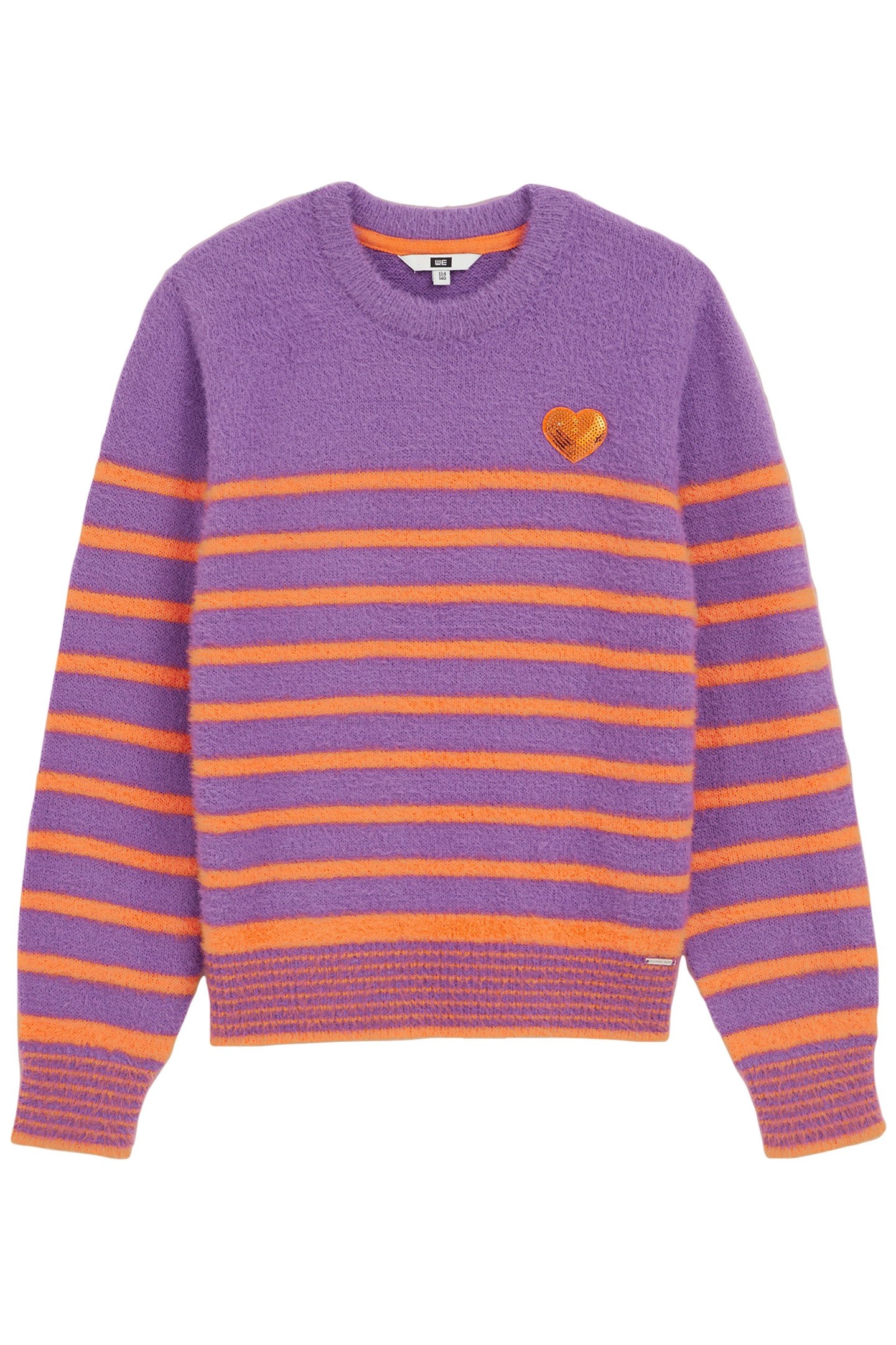 KNITTED PULLOVER PURPLE 3