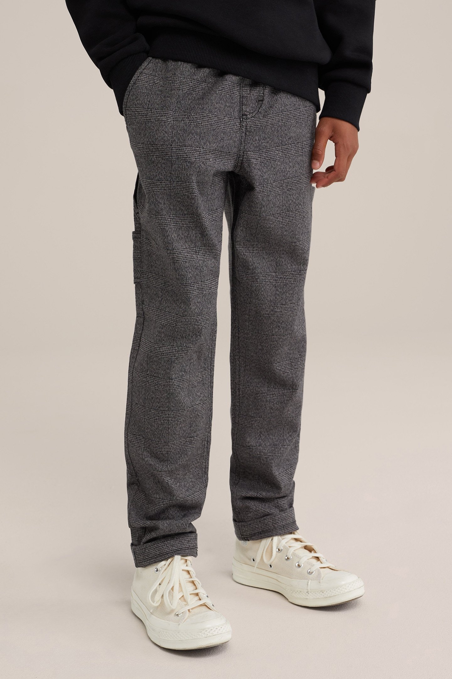 CARGO PANTS DARK GREY 1