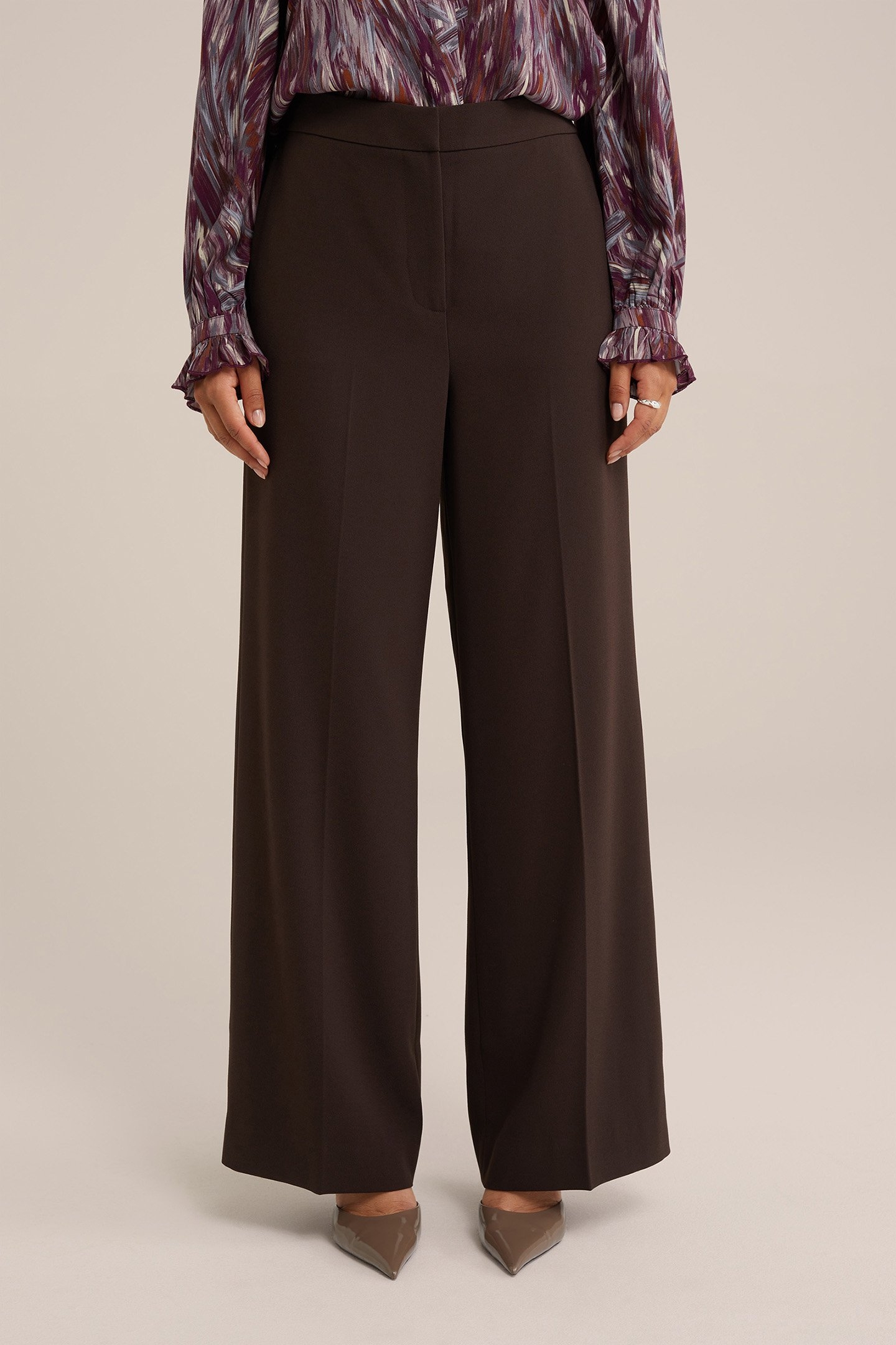 TROUSER DARK BROWN 1