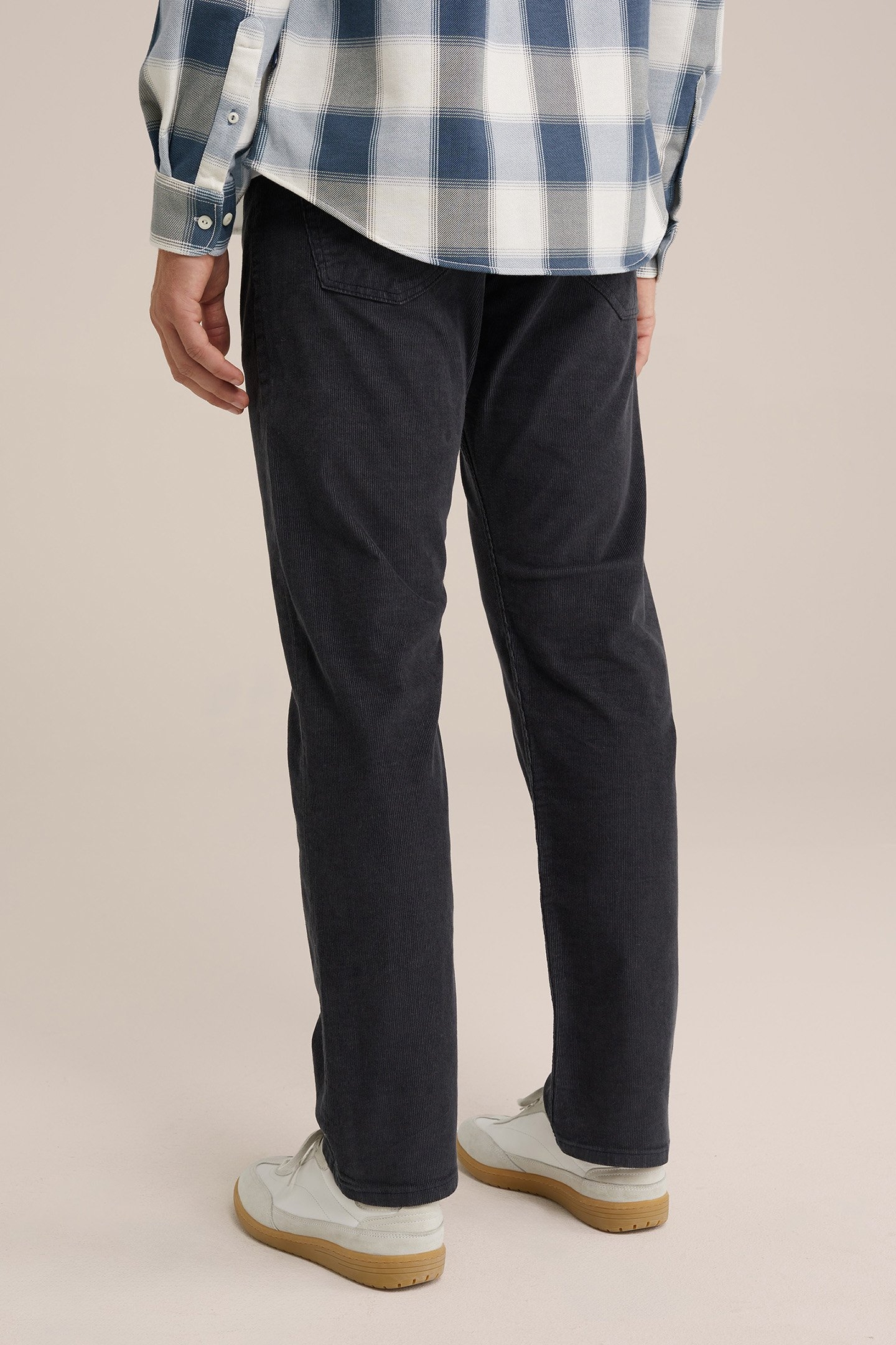 5-POCKET MID WAIST GREYISH BLUE 2