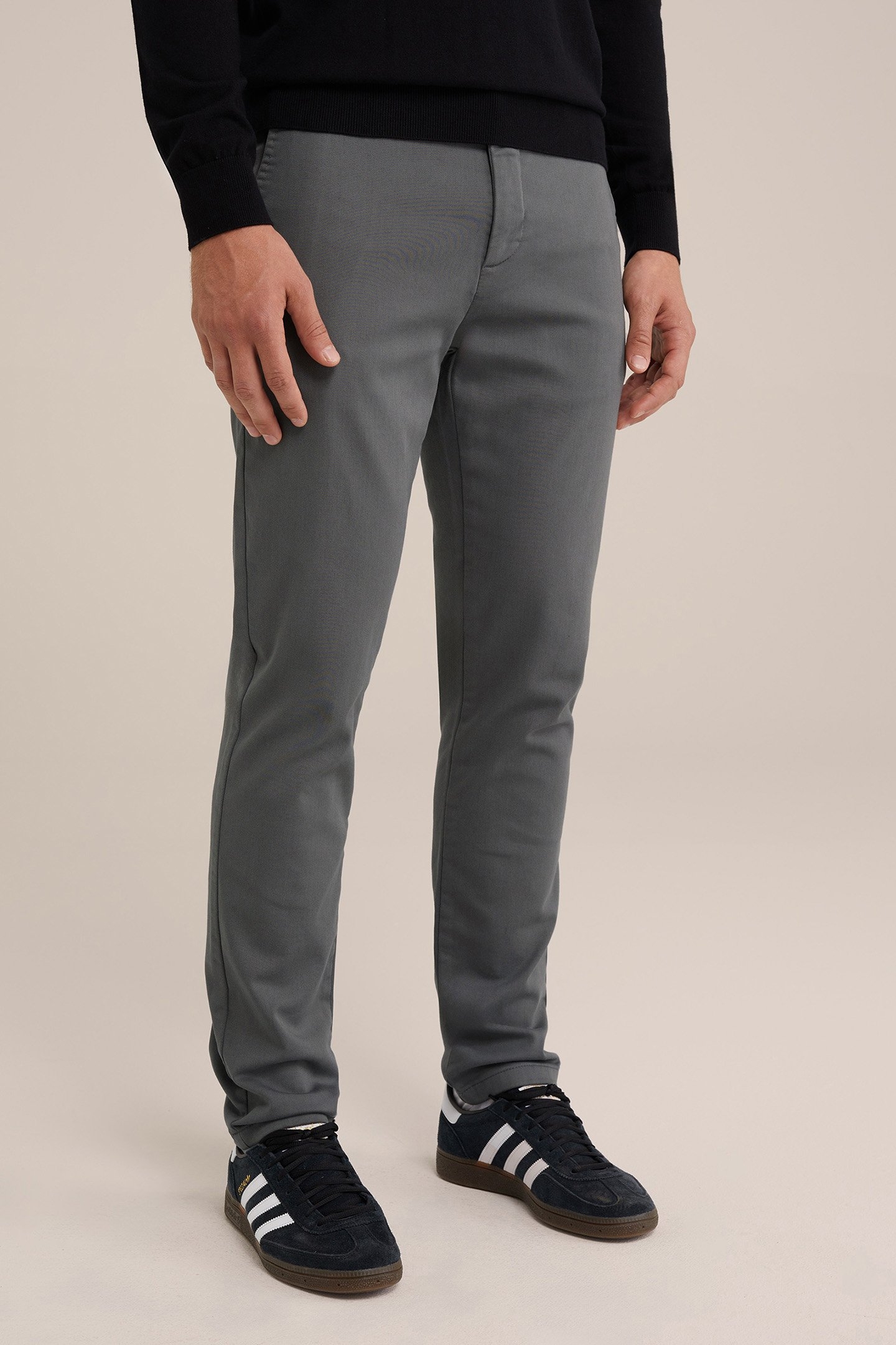 CHINO BLENDED DARK GREY 1