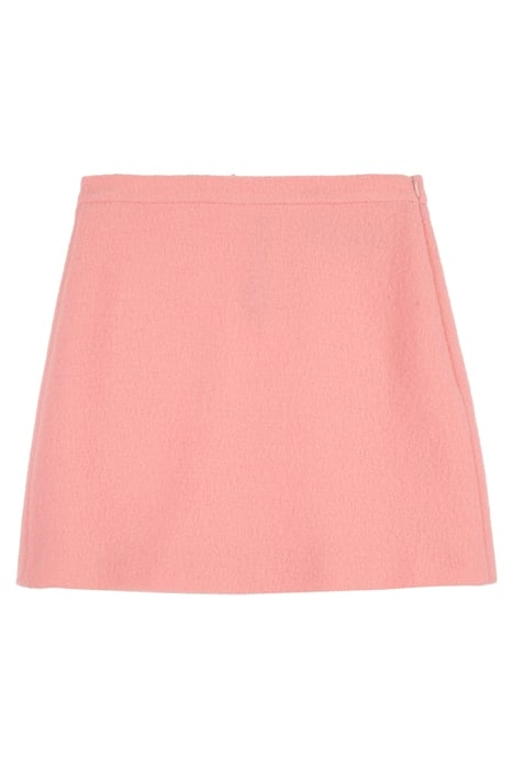 SKIRT CURL WOOL MINI BARRE PINK 4