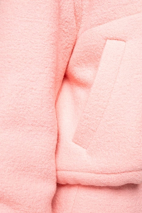 SKIRT CURL WOOL MINI BARRE PINK 5