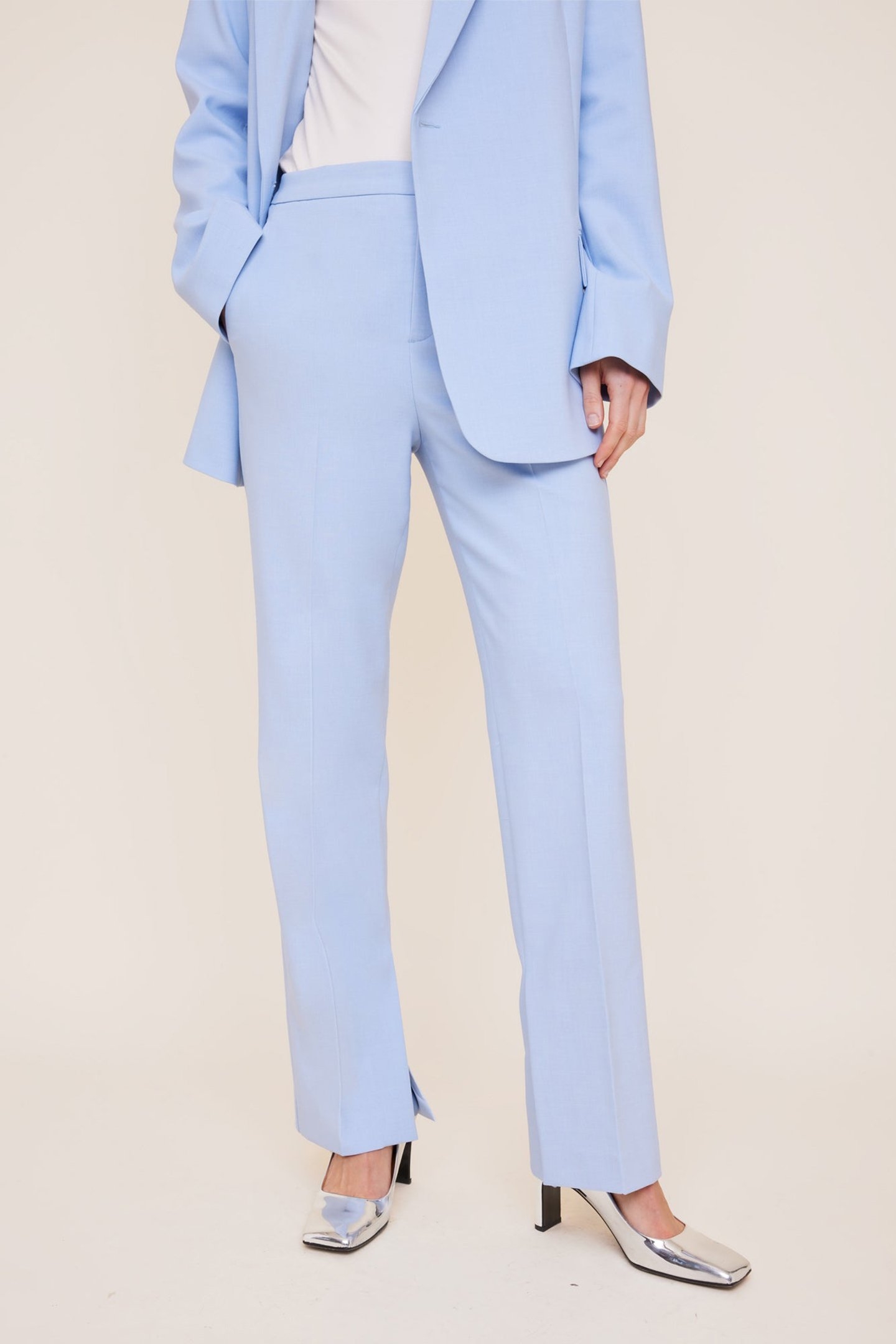 STRAIGHT LEG ZIP LIGHT SEA BLUE/TURTLEDOVE 1