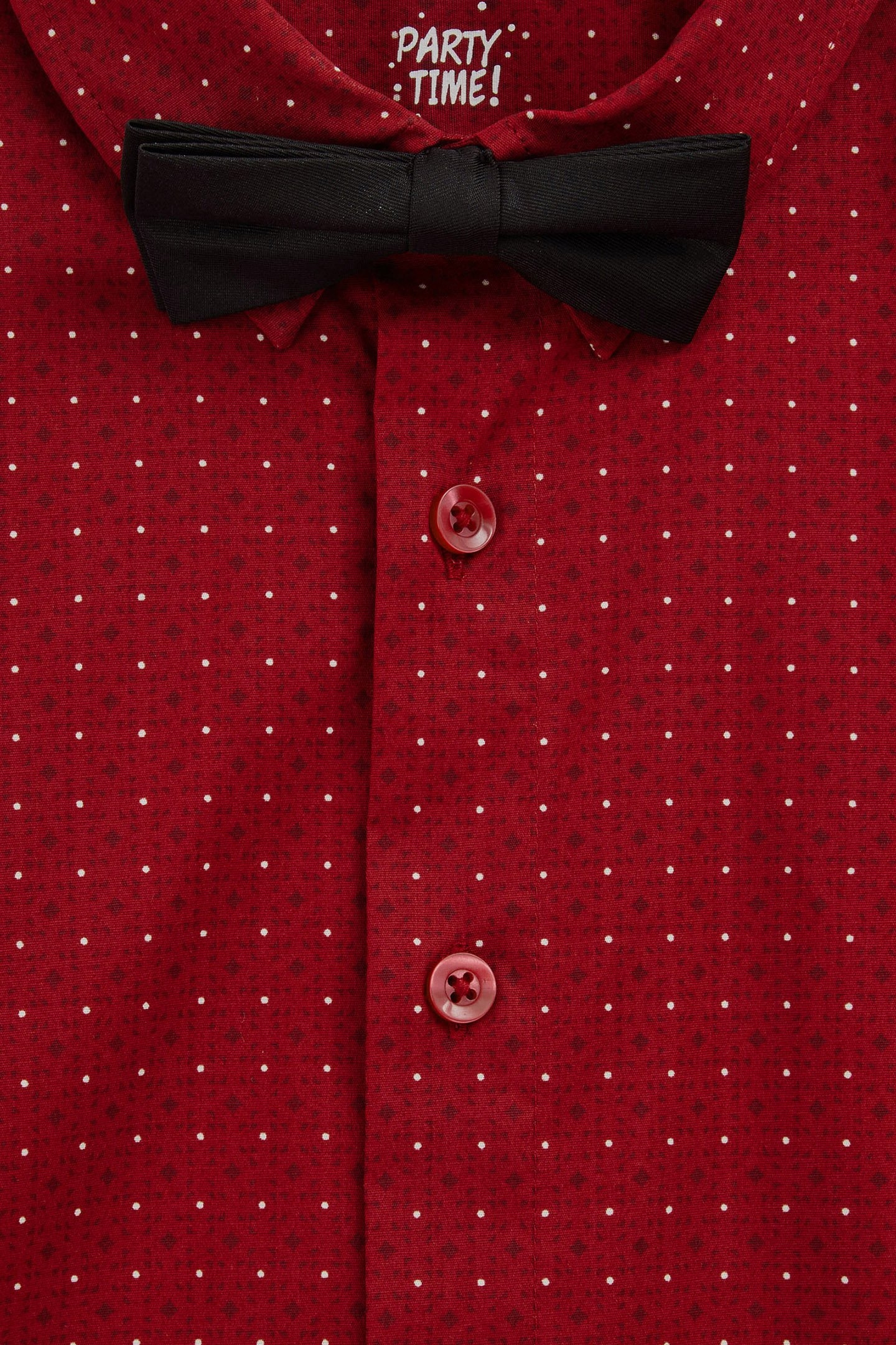 SHIRT BURGUNDY RED 6