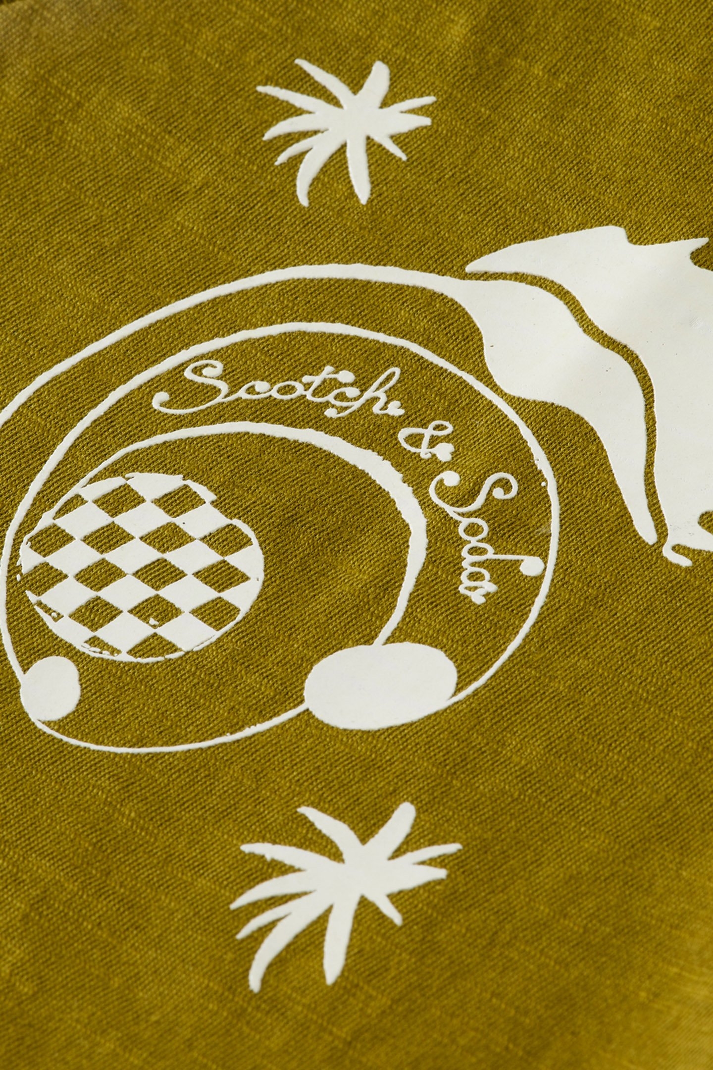 SLUB V-NECK REGULAR FIT T-SHIRT OLIVE 3