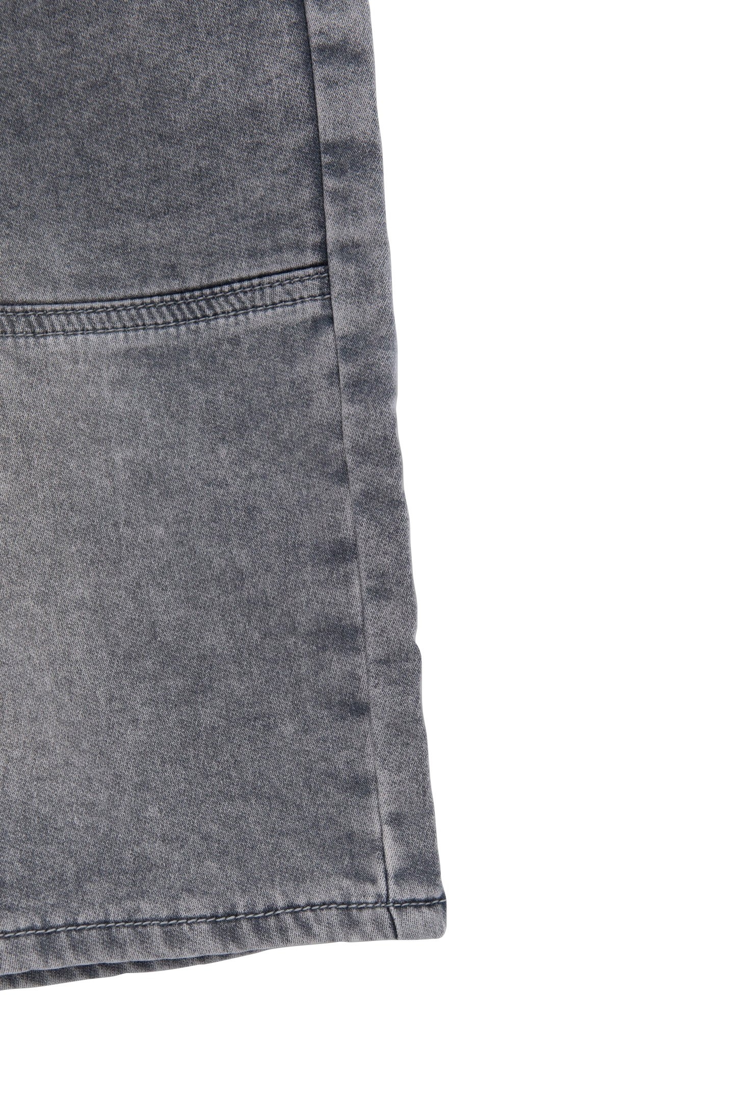 BOYS’ GREY DENIM BERMUDA SHORTS WITH ELASTICATED WAIST 6