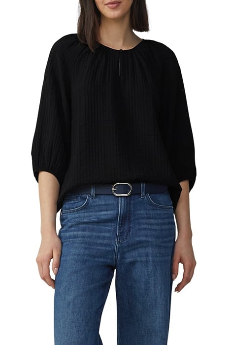 S.OLIVER BLOUSES BLACK 1