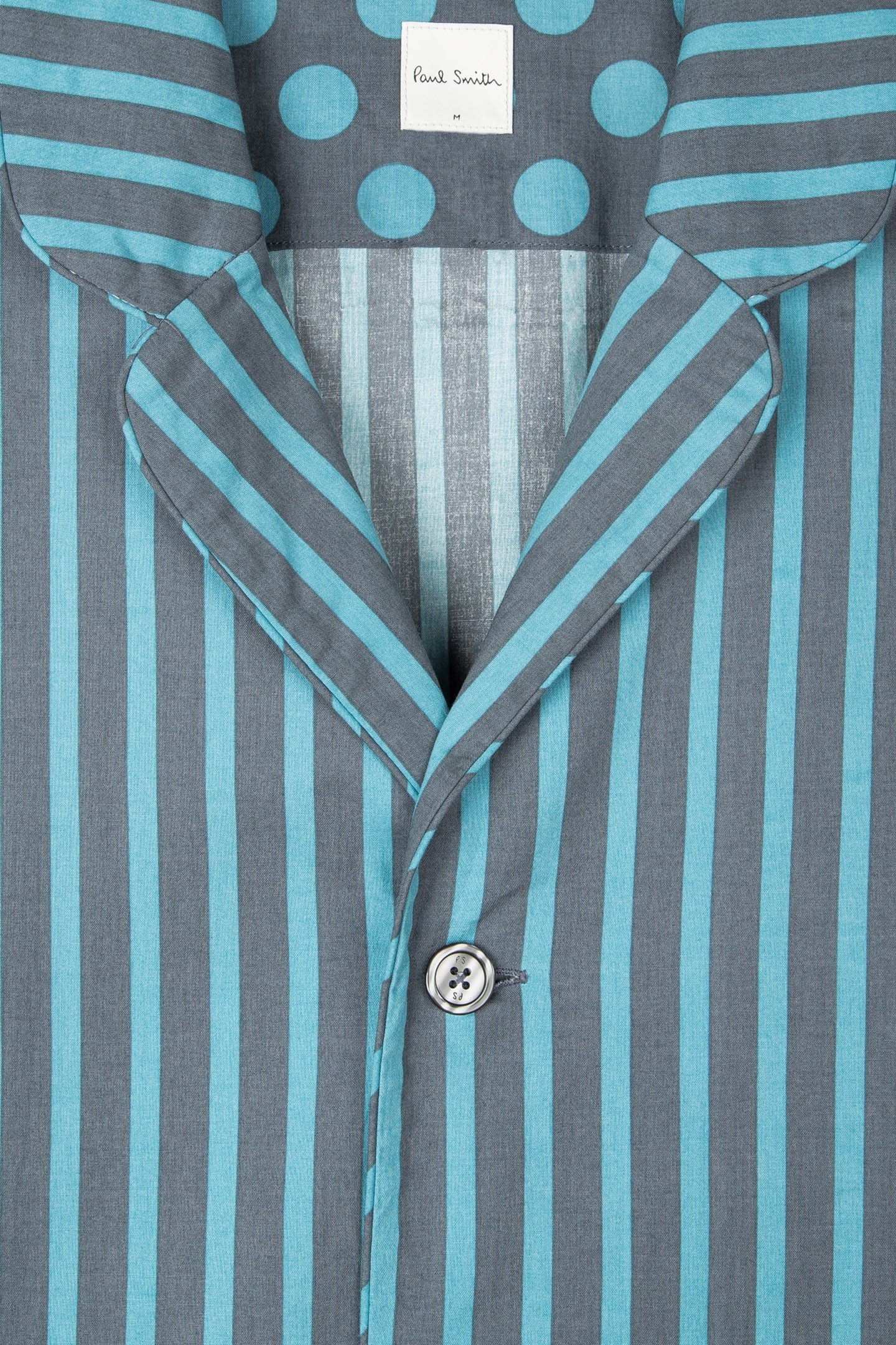 UNISEX PJ TOP L/SLV INKY BLUE 5