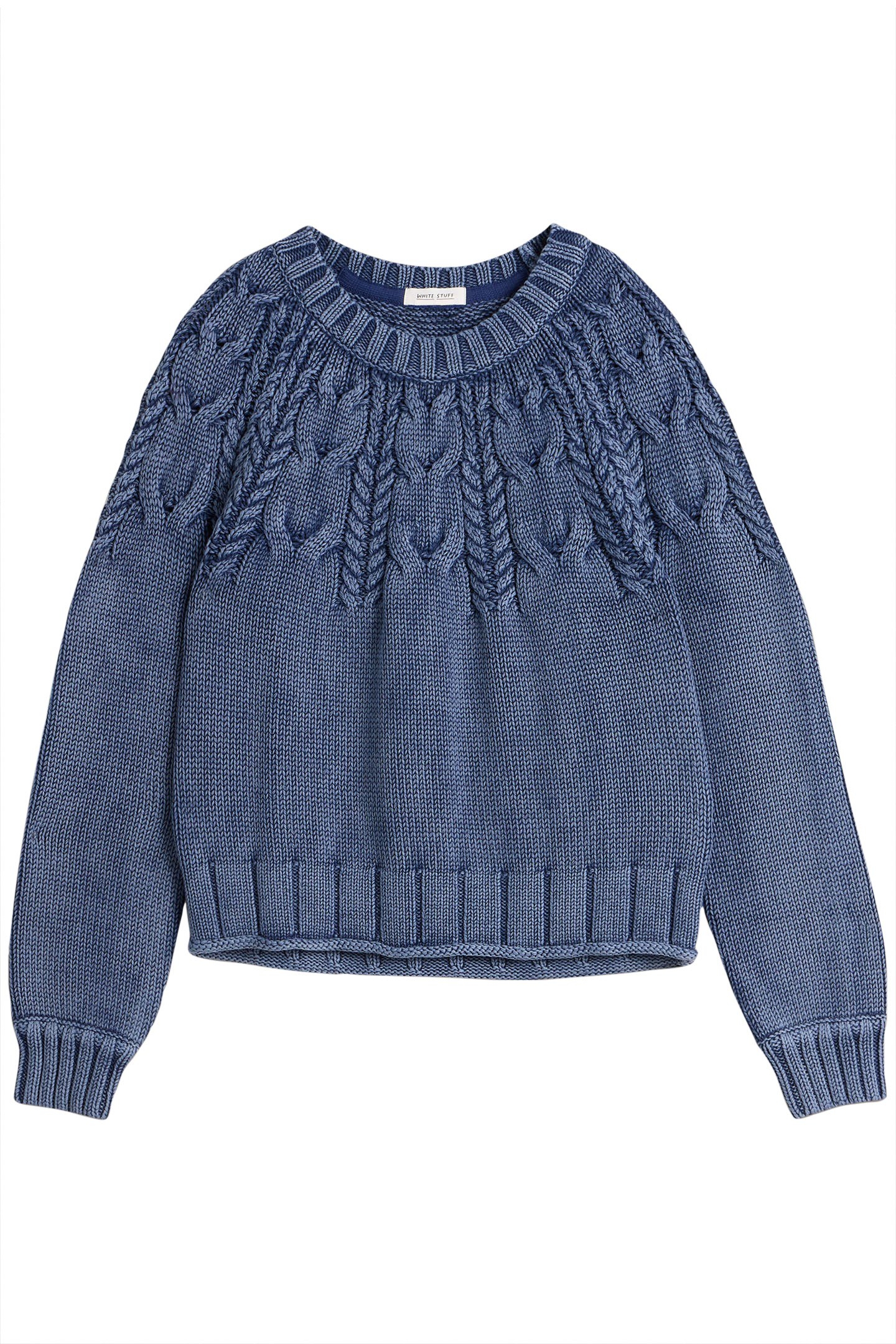 MIA CABLE JUMPER INDIGO BLUE 2