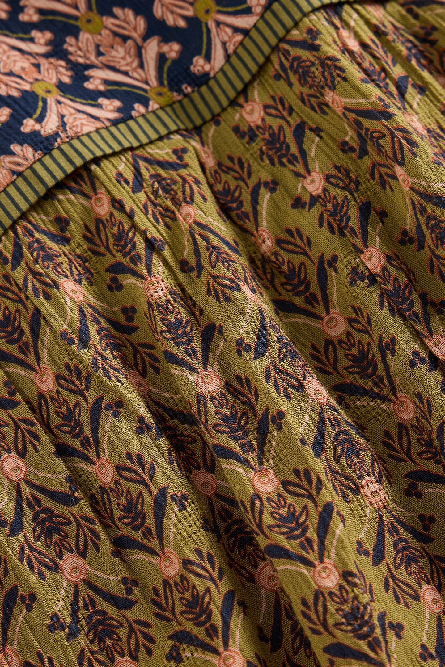 MABEL MIXED PRINT DRESS BLACK PRINT 6