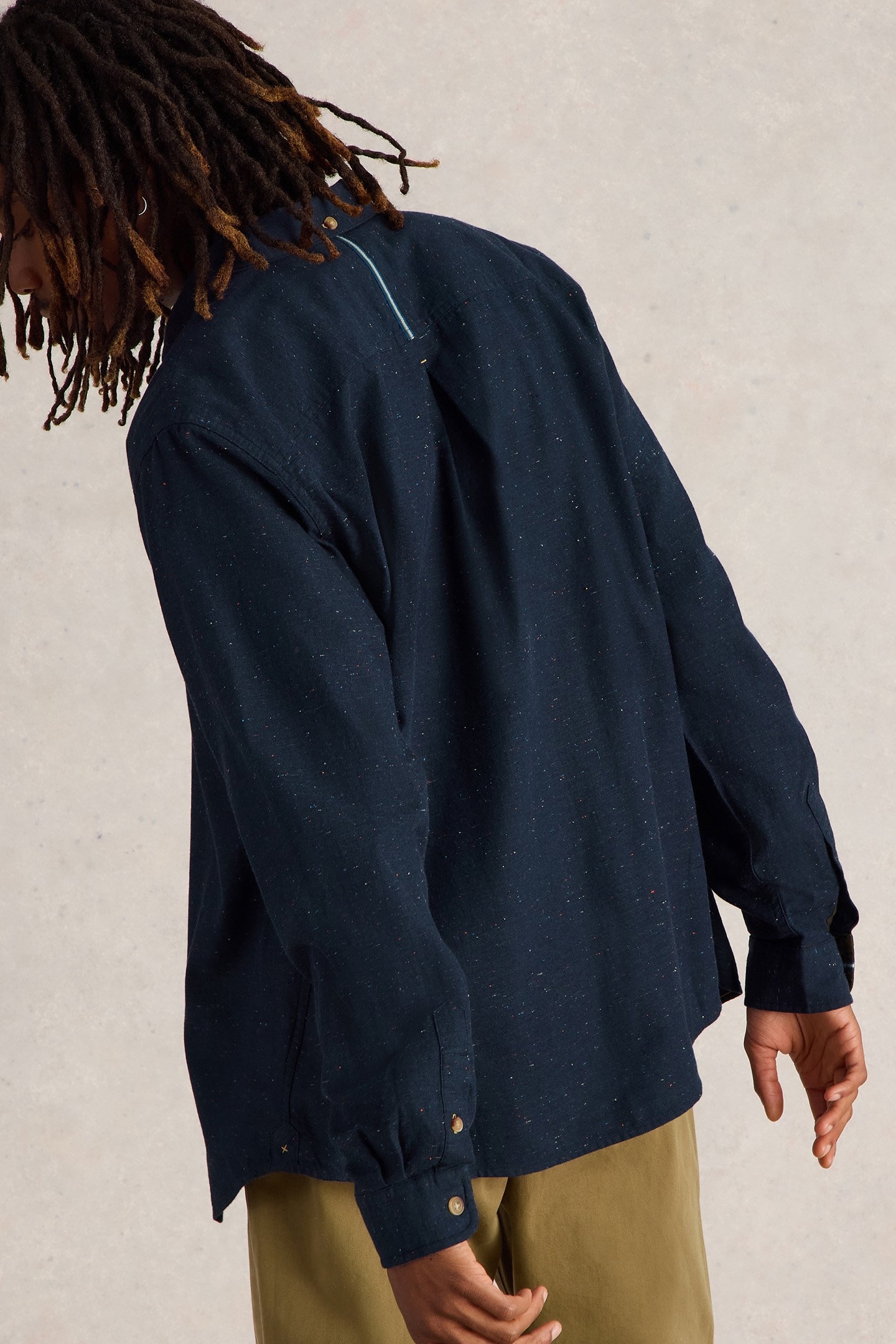 NEP OXFORD SHIRT DARK NAVY 2