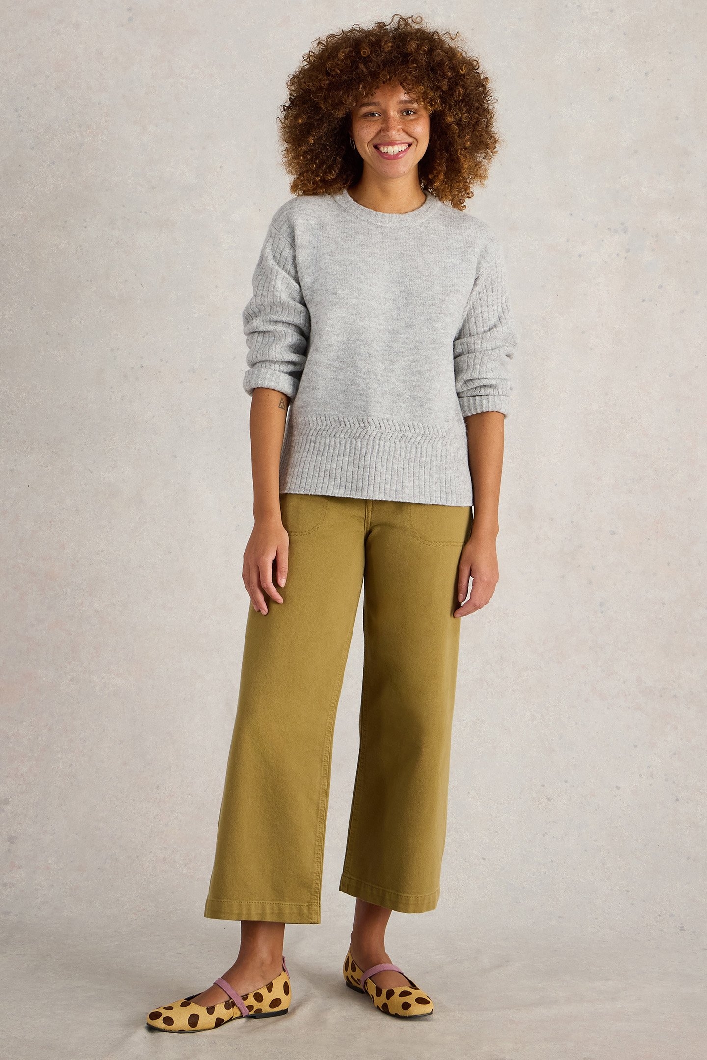 SOPHIA JUMPER GREY MARL 1