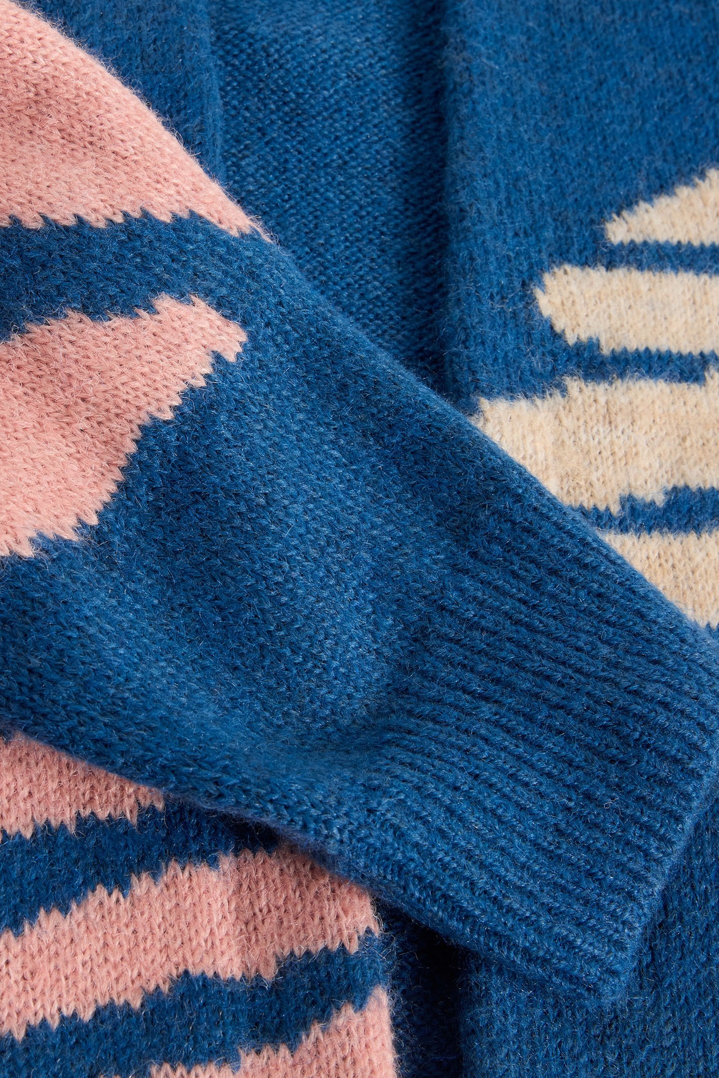 LOUISA LONGLINE CARDI BLUE MULTI 6