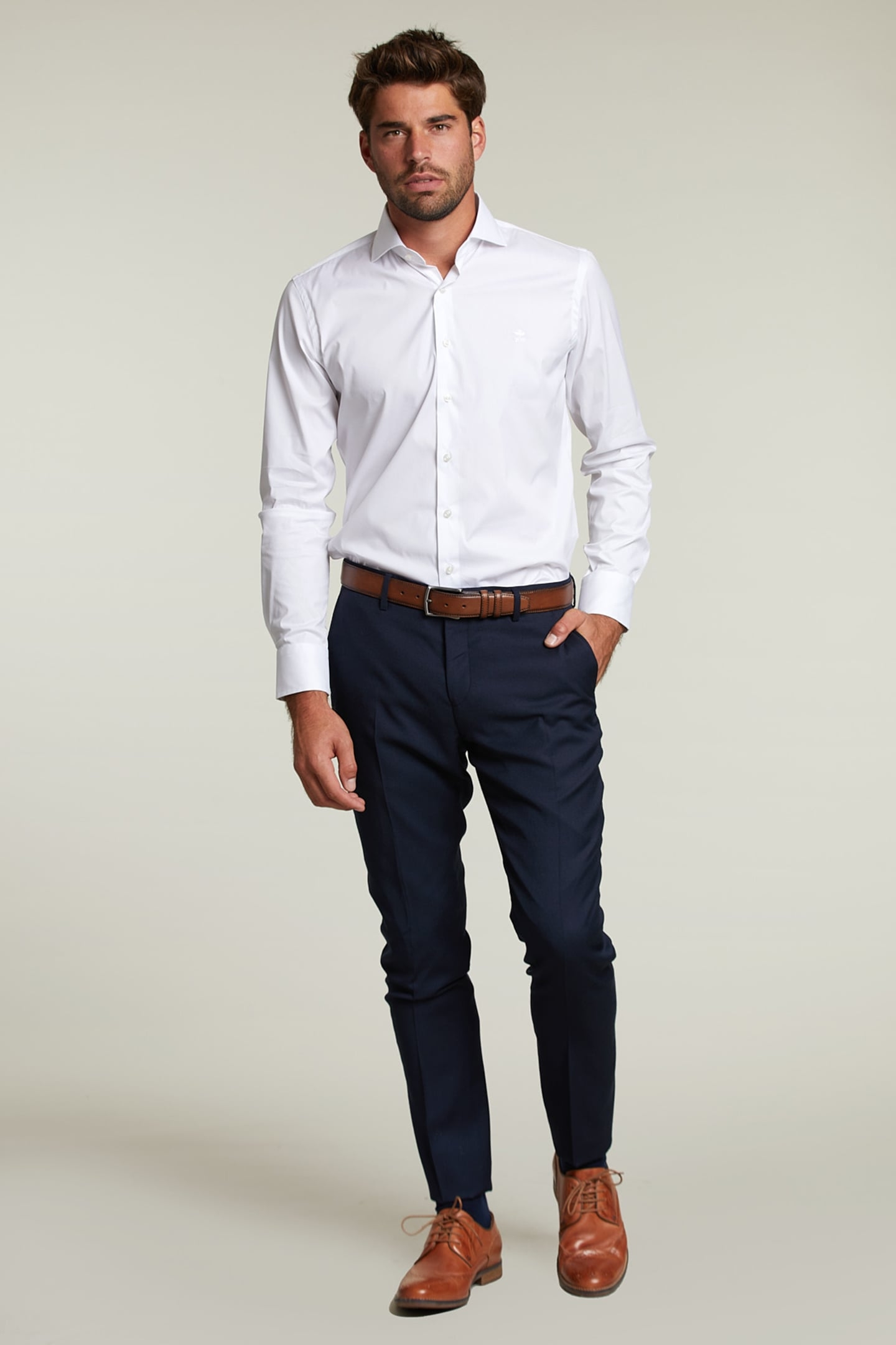 SLIM FIT UNI SHIRT WHITE 3