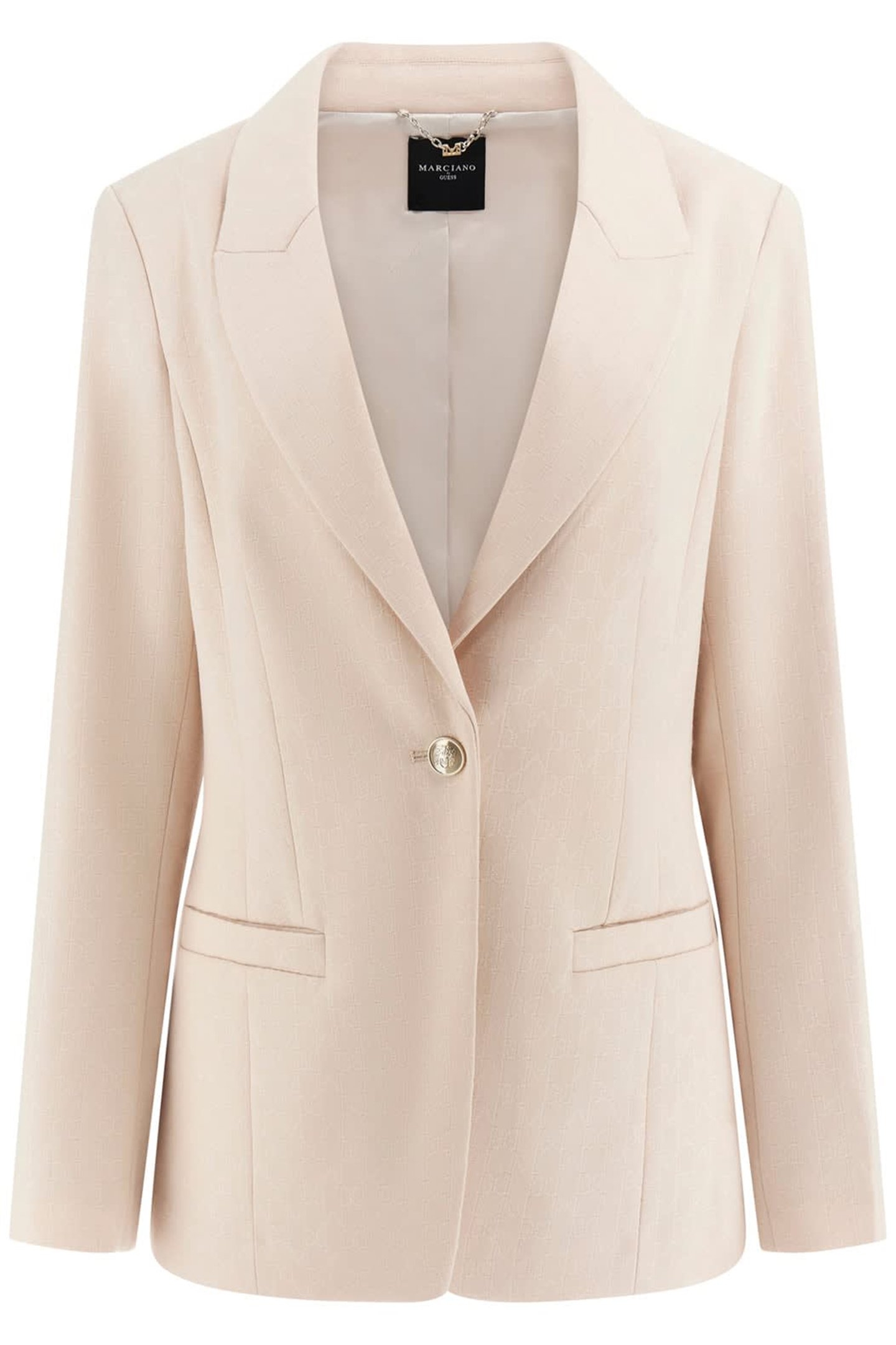BLANCA BLAZER MUTED STONE MONOGRAM 4