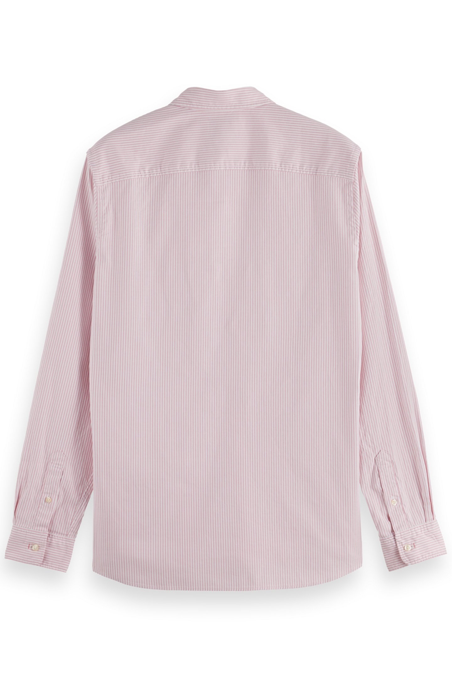 SEASONAL ESSENTIALS OXFORD STRIPED SHIRT PINK STRIPE 2